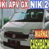 Harga dan Spesifikasi Suzuki APV 2026 SGX GX Terbaru