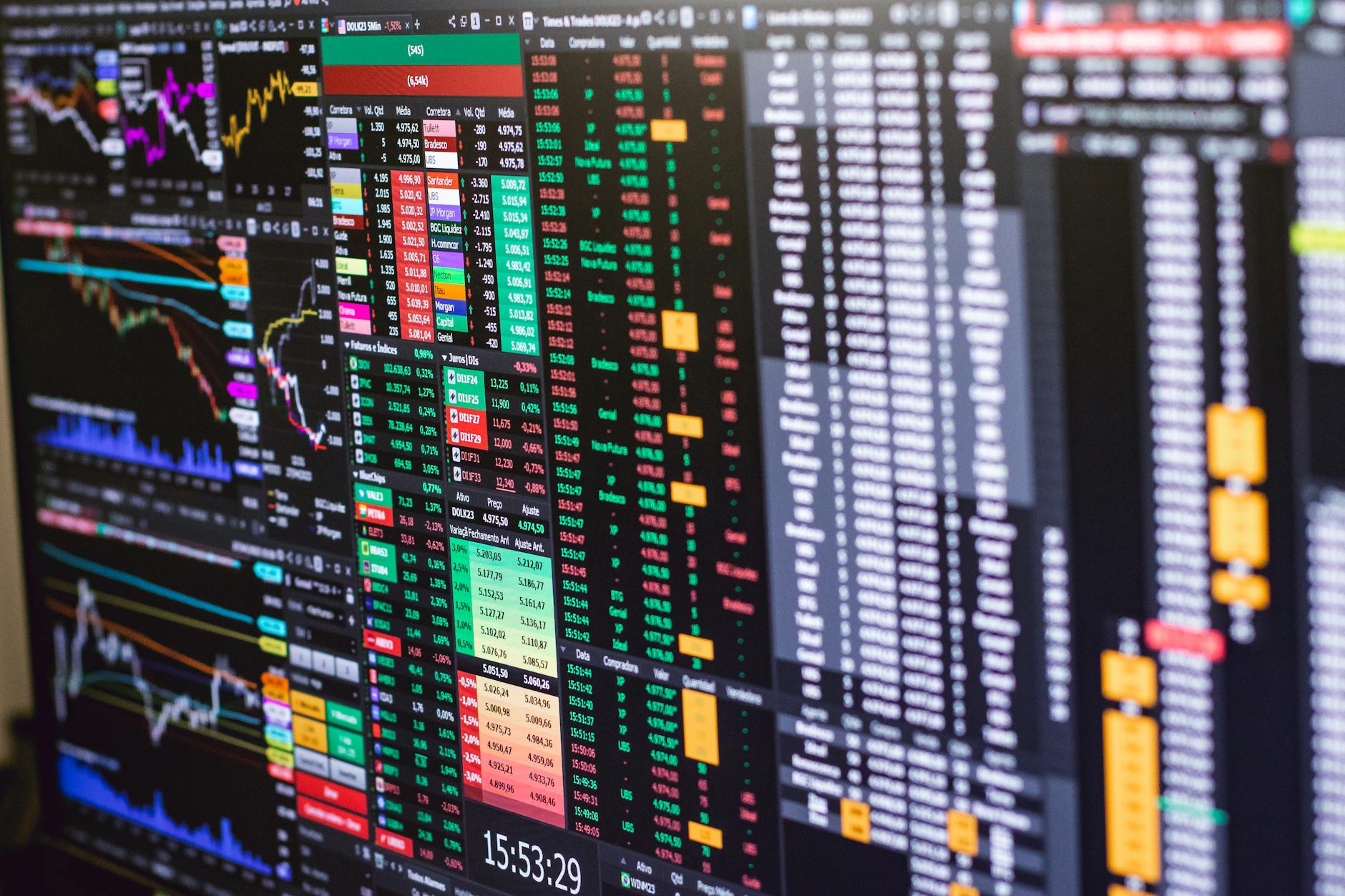 IHSG dibuka melemah libur - Layar perdagangan menampilkan grafik indeks saham IHSG dan bursa Asia dengan data real-time