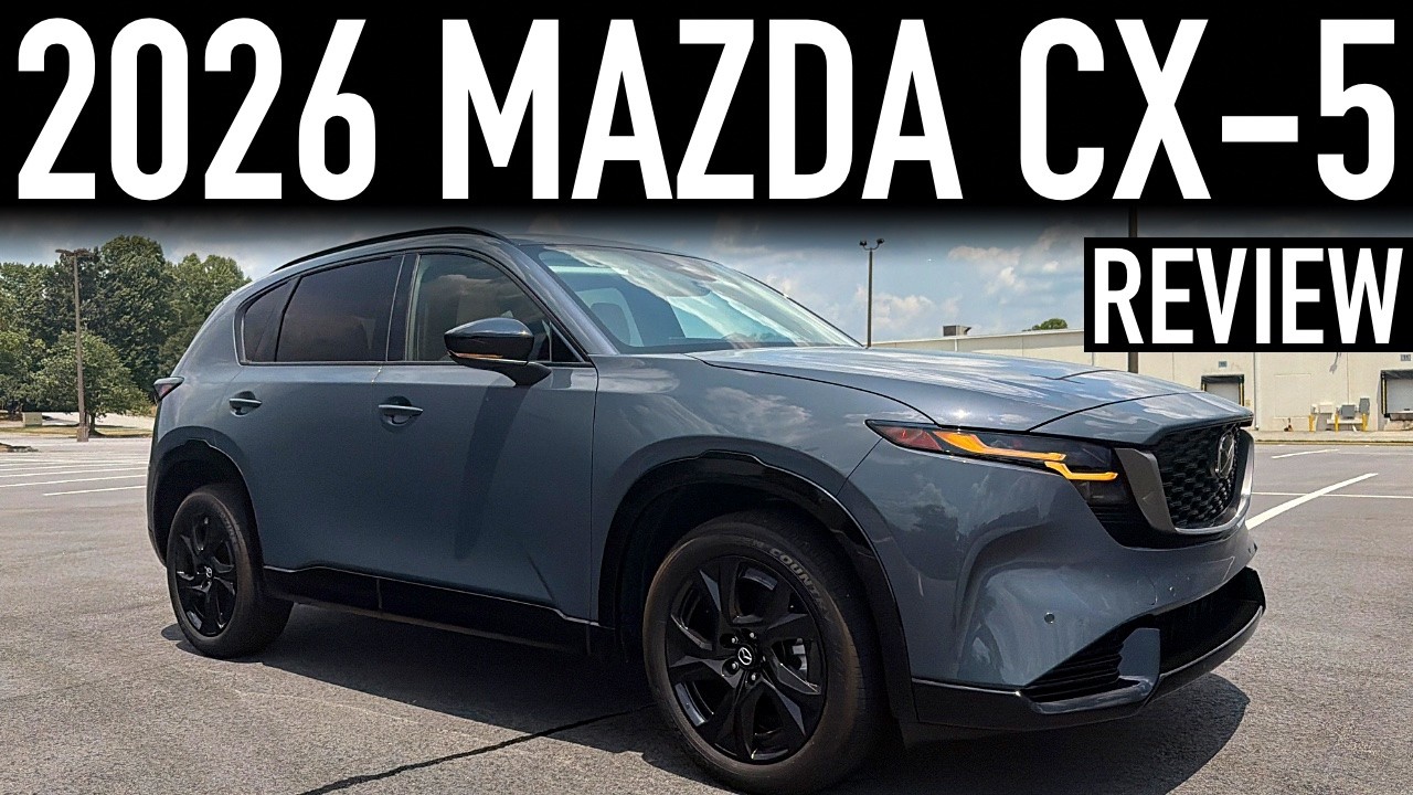 Mazda CX-5 Sport Edition 2026 (Foto: YouTube Discerning Cars)