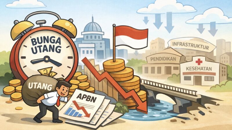 Pembayaran Bunga Utang Pemerintah 2025 Capai Rp 514,39 Triliun