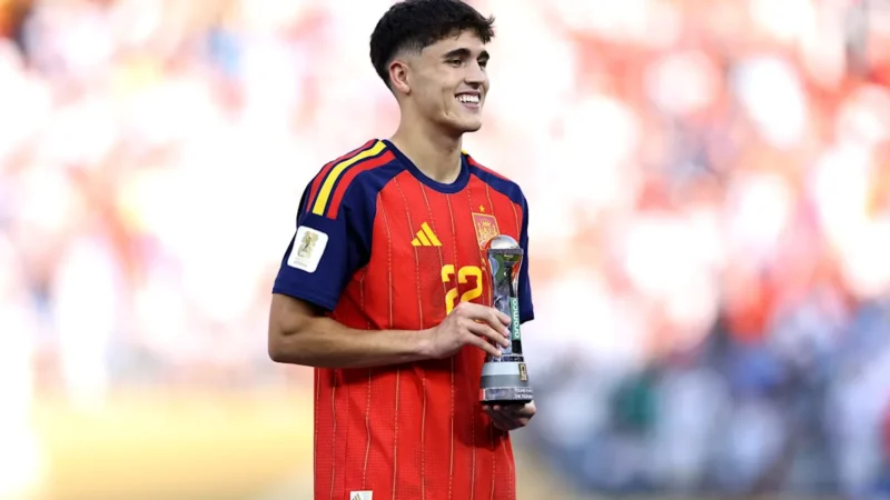 Pau Cubarsi, Bek Spanyol Pemenang Penghargaan Pemain Muda Terbaik Piala Dunia 2026