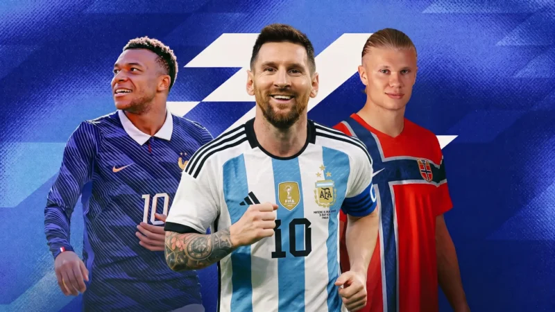 Piala Dunia 2026: Pertarungan Sepatu Emas Antara Messi, Mbappe, dan Haaland